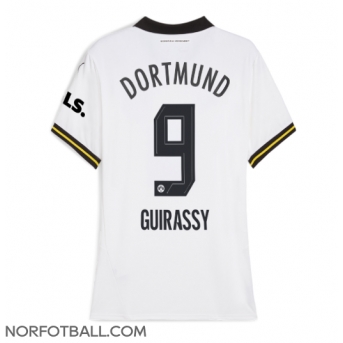 Billige Fotballdrakt Borussia Dortmund Serhou Guirassy #9 Replika Tredjedrakt Dame 2024-25 Kortermet